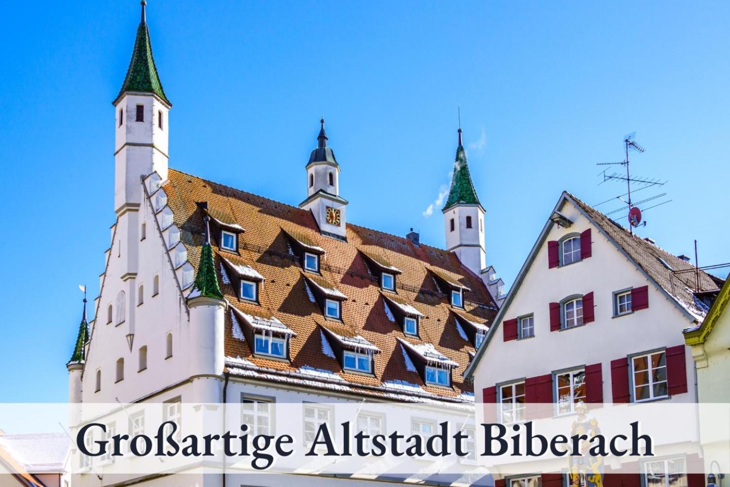 Relaxapartment 2 Massagesessel Smarttv Kueche Biberach an der Riß Exteriör bild